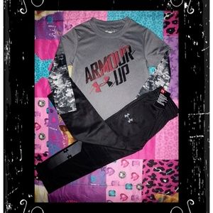 SALE 💜 NWT SIZE 4 UNDER ARMOUR OUTFIT